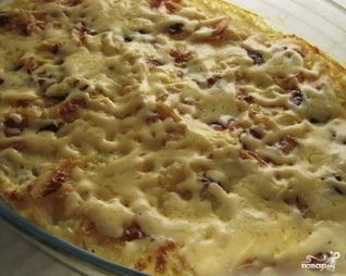 Картофель в духовке с сыром