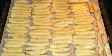 картошка фри в духовке