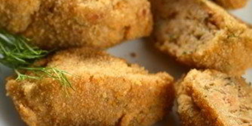 Рецепт летних тыквенных крокетов с зеленым луком