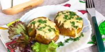 молодой картофель по-португальски в горчичной заправке