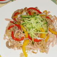 Рецепт Нику тяхан — жареного риса с говядиной