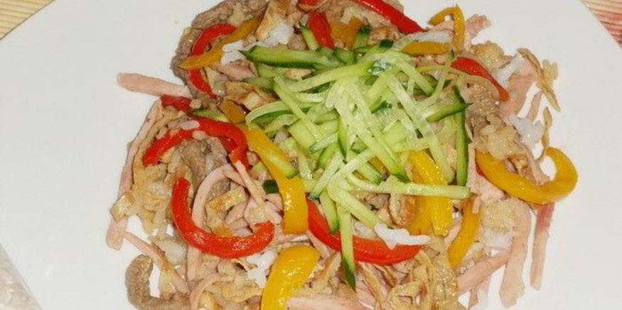 Рецепт нику тяхан — жареного риса с говядиной