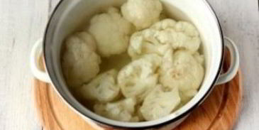 пюре из цветной капусты диетическое