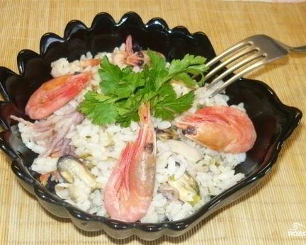 Рис на сковороде