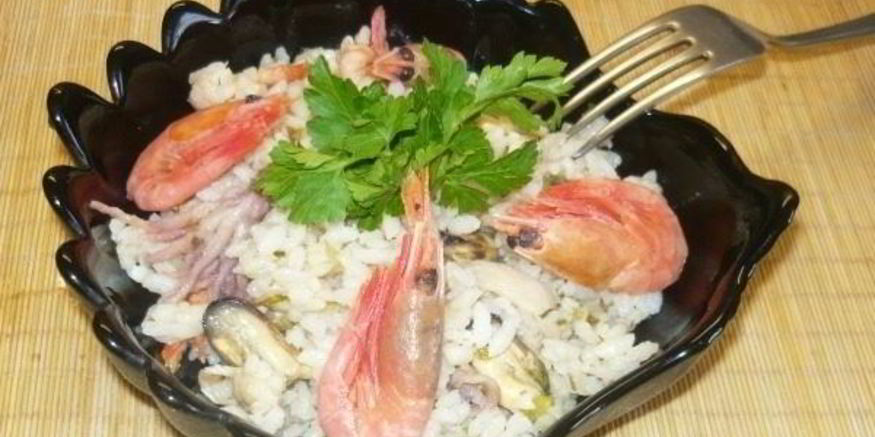 Рецепт риса на сковороде