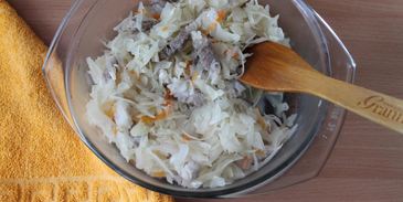 рис с капустой и мясом