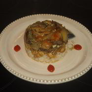 Рецепт Риса с курицей и грибами