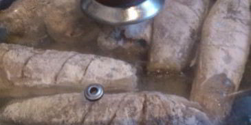 вкусная жареная рыба