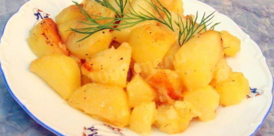 Рецепт жареной картошки в мультиварке