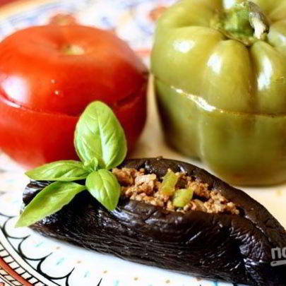 Азербайджанская долма Три сестры