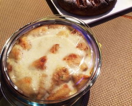 Блинные голубцы под соусом Бешамель