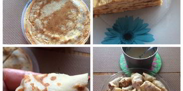 блинные голубцы под соусом бешамель