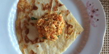 блинные голубцы под соусом бешамель