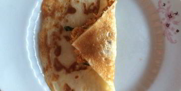 блинные голубцы под соусом бешамель