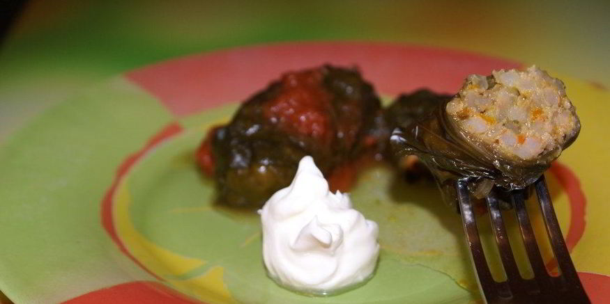 Рецепт долмы из свекольных листьев