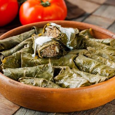 Долма с бараниной и говядиной