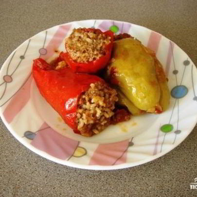 Голубцы из болгарского перца