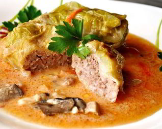 Голубцы из молодой капусты