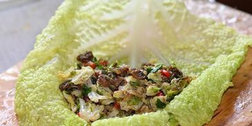 голубцы из савойской капусты богатые