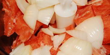 голубцы из савойской капусты с фаршем из семги