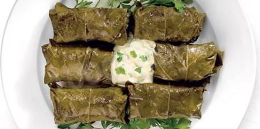 Рецепт голубцов из виноградных листьев по-еврейски