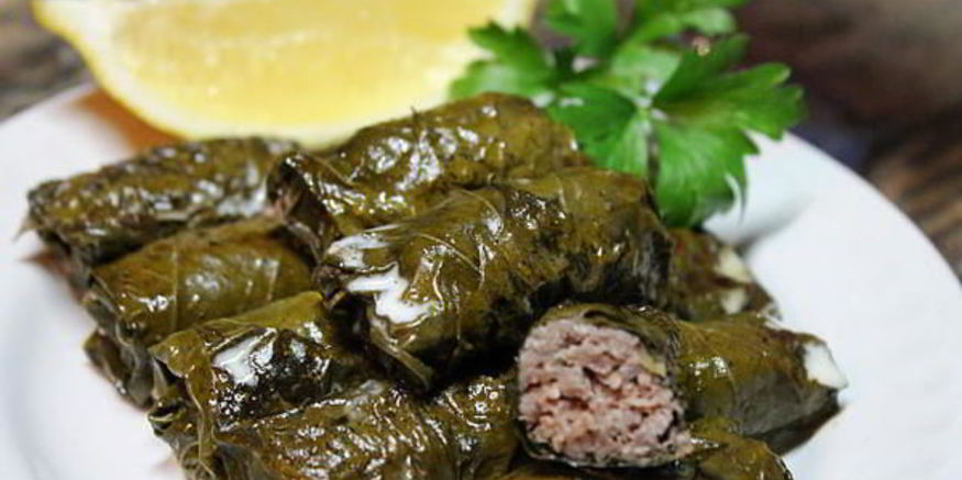 Рецепт голубцов из виноградных листьев