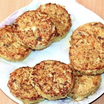 Голубцы ленивые с грибами