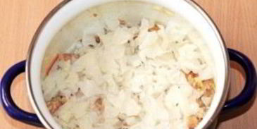 голубцы ленивые с грибами