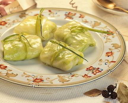 Голубцы с мясом цыпленка