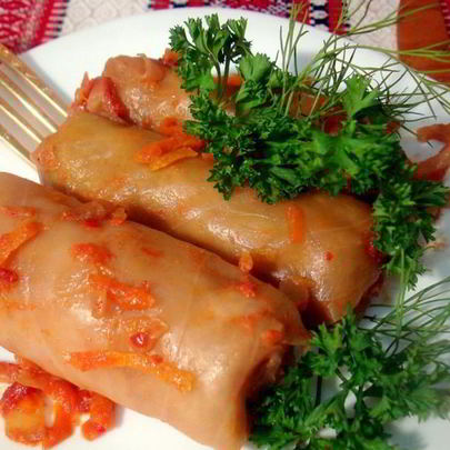 Голубцы со свининой