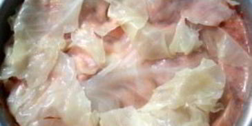 голубцы со свининой