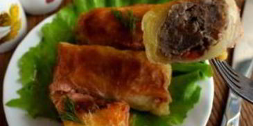 голубцы в духовке со сметаной