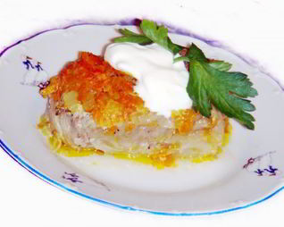 Голубцы в молочном соусе