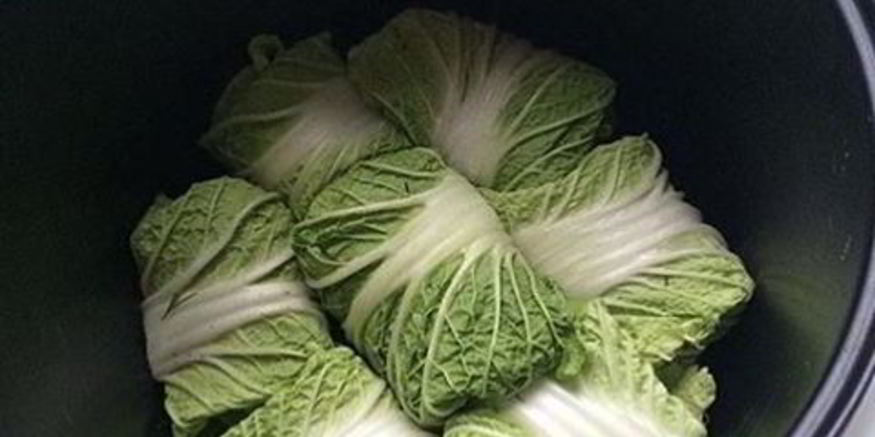Рецепт голубцов в пекинской капусте
