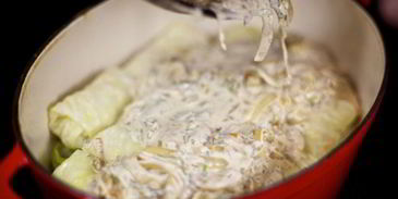 голубцы в сметанном соусе