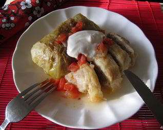 Голубцы в томатном соусе