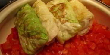 голубцы в томатном соусе