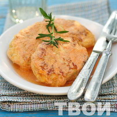 Ленивые голубцы из курицы с овсяными хлопьями