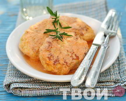 Ленивые голубцы из курицы с овсяными хлопьями