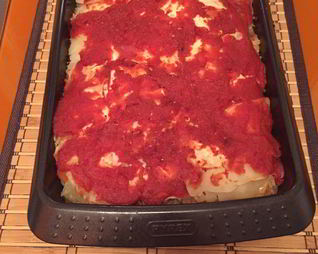 Ленивые голубцы с кроликом