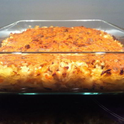 Ленивые голубцы с томатным соусом