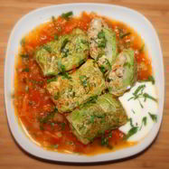 Рецепт Мини-голубцов из пекинской капусты