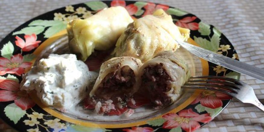 Рецепт молодых голубцов