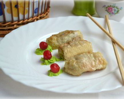 Нежные голубцы из пекинской капусты