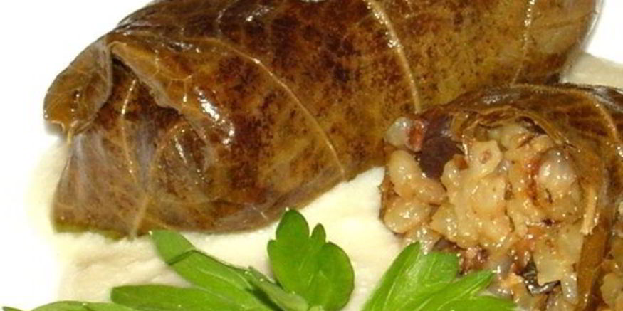 Рецепт постной долмы