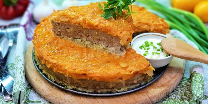 Рецепт слоеных ленивых голубцов