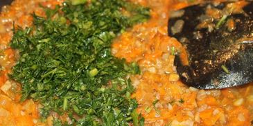 грибы, фаршированные гречкой