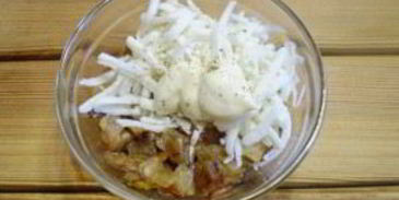 грибы фаршированные в духовке