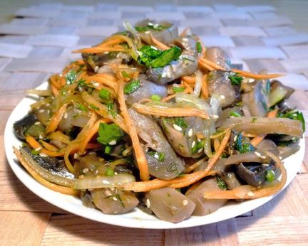 Грибы по-корейски