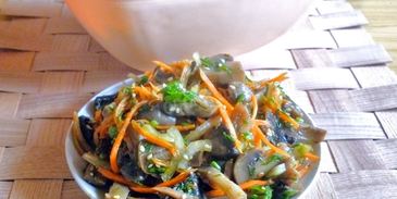 грибы по-корейски